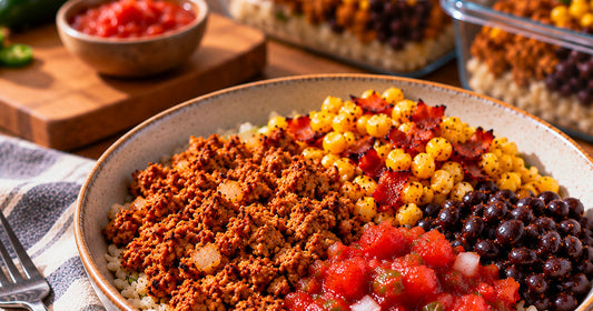 Ground Chicken Taco Bowls: An Easy High-Protein Meal Prep Dinner